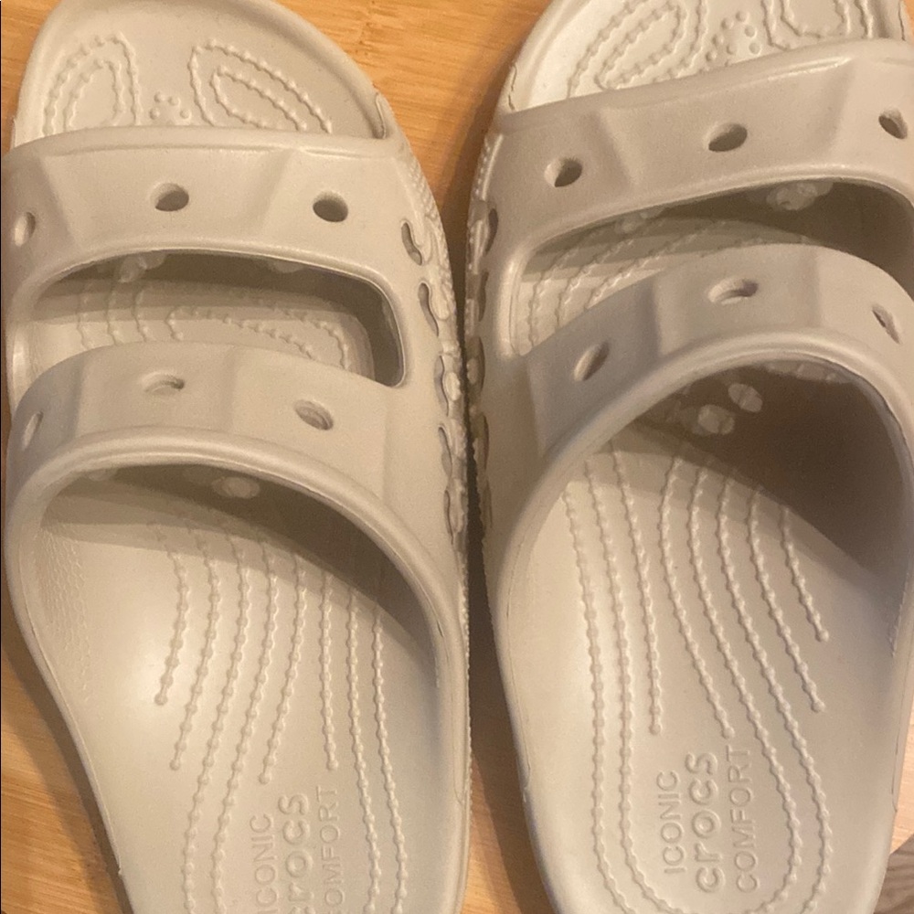 Crocs Slide Sandals - Gray - Picture 3 of 4